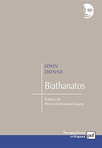Biathanatos (9782130516736) by Donne, John