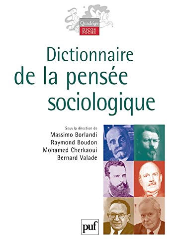 Beispielbild fr Dictionnaire de la pense sociologique zum Verkauf von Irish Booksellers