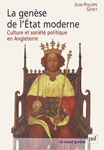 Beispielbild fr La Gense De L'etat Moderne : Culture Et Socit Politique En Angleterre zum Verkauf von RECYCLIVRE