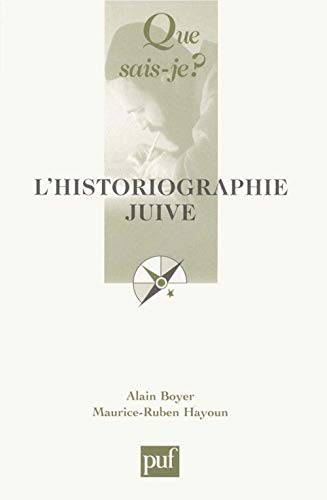 9782130520641: L'historiographie juive