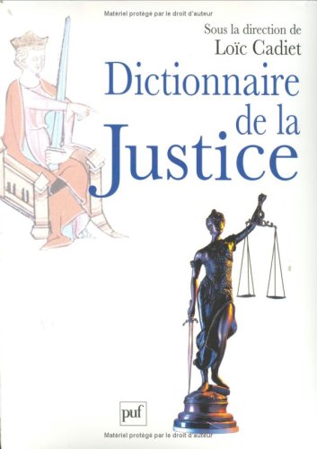 9782130522867: Dictionnaire de la Justice