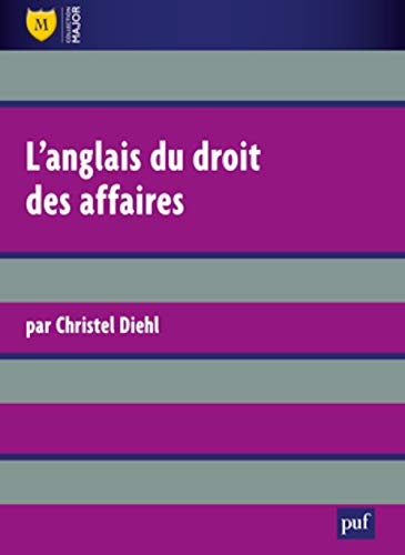 Beispielbild fr L'Anglais du droit des affaires zum Verkauf von medimops