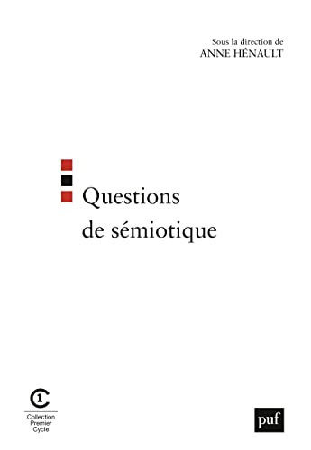9782130524632: Questions de smiotique
