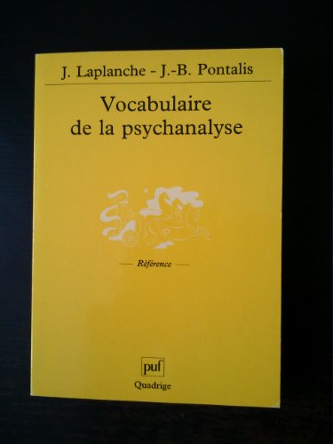 Beispielbild fr Vocabulaire de la psychanalyse zum Verkauf von Ammareal