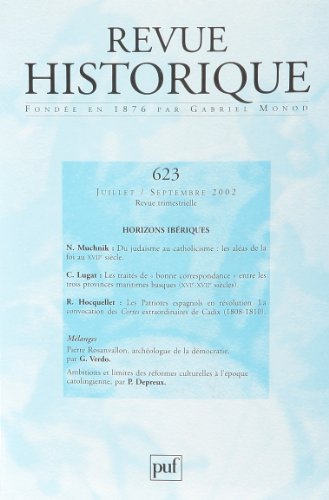 9782130526469: Revue historique 2002/3, n623. Horizons ibriques