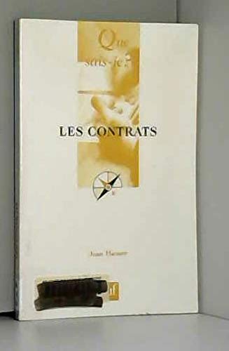 Les Contrats (QUE SAIS-JE ?) (9782130527626) by Hauser, Jean; Que Sais-je?