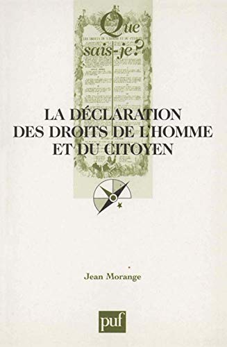 9782130529774: La Dclaration des Droits de l'Homme et du Citoyen (26 aot 1789)