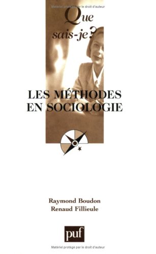 Imagen de archivo de Les Mthodes en sociologie a la venta por Ammareal