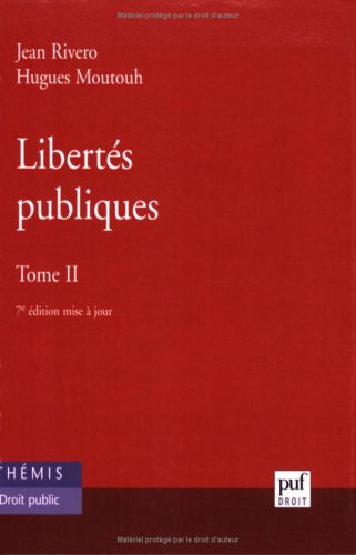 Stock image for Liberts publiques, tome 2 for sale by Ammareal