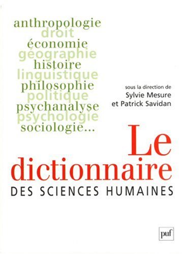 Beispielbild fr Le dictionnaire des sciences humaines zum Verkauf von Ammareal
