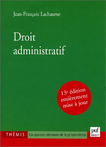 9782130531845: Droit administratif (13e ed)