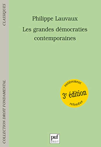 9782130532484: LES GRANDES DEMOCRATIES CONTEMPORAINES (3ED)