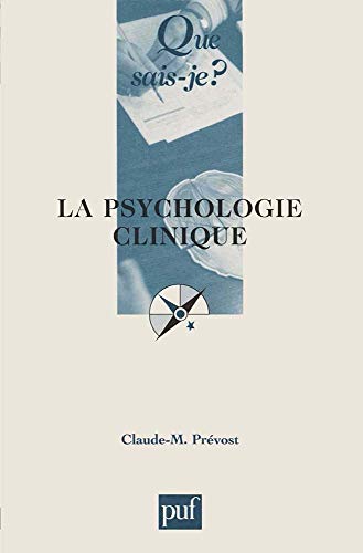 Stock image for La Psychologie clinique for sale by Ammareal