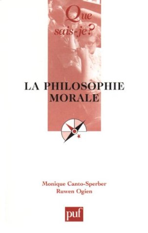 Stock image for La Philosophie morale for sale by LeLivreVert
