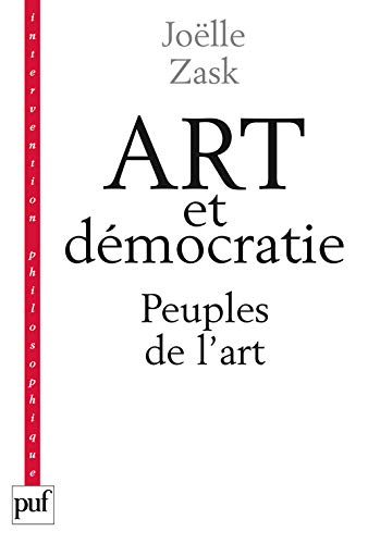 9782130536437: Art et dmocratie: Peuples de l'art