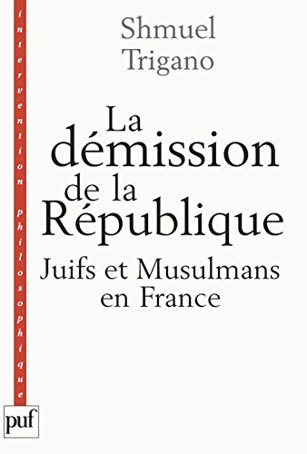 Stock image for Dmission de la Rpublique : Juifs et Musulmans en France for sale by medimops