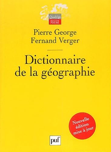 Beispielbild fr Dictionnaire de la gographie zum Verkauf von Ammareal