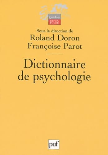 Dictionnaire de psychologie