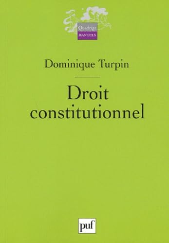 Beispielbild fr Droit constitutionnel zum Verkauf von Ammareal