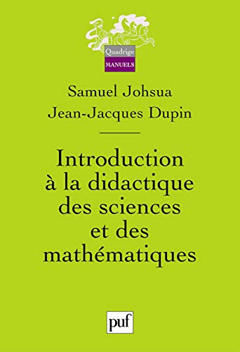 Beispielbild fr Introduction  la didactique des sciences et des mathmatiques zum Verkauf von Ammareal