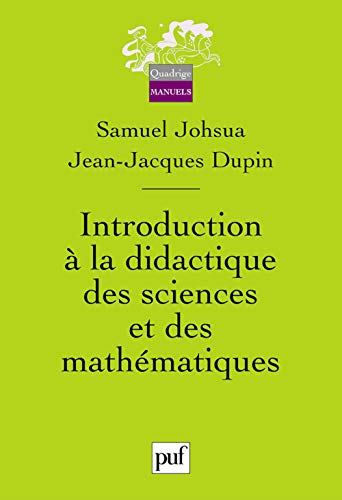 Stock image for Introduction  la didactique des sciences et des mathmatiques for sale by medimops