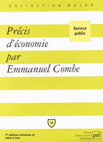 PrÃ©cis d'Ã©conomie (MAJOR REFERENCE) (9782130538561) by Combe, Emmanuel; Major