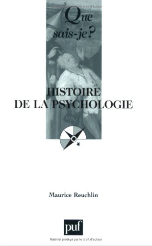 9782130539803: Histoire de la psychologie