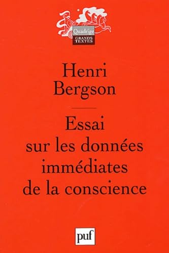 9782130539995: Essai sur les donnes immdiates de la conscience