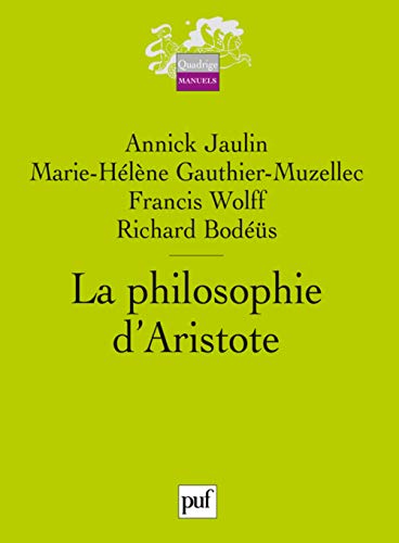 Imagen de archivo de La Philosophie d'Aristote a la venta por medimops
