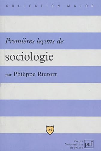 Stock image for Premires leons de sociologie for sale by Ammareal