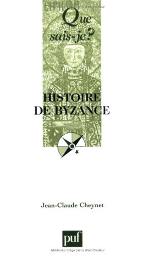 Stock image for Histoire de Byzance for sale by medimops