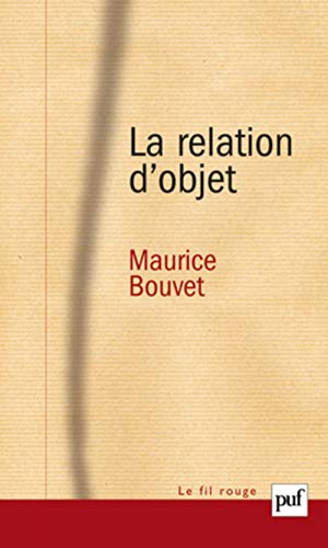 Stock image for La Relation D'objet for sale by RECYCLIVRE