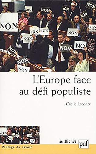 Stock image for L'Europe face au dfi populiste for sale by Ammareal