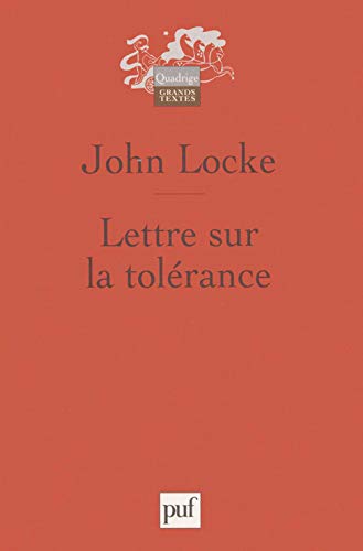 9782130551423: Lettre sur la tolrance: Texte latin et traduction franaise