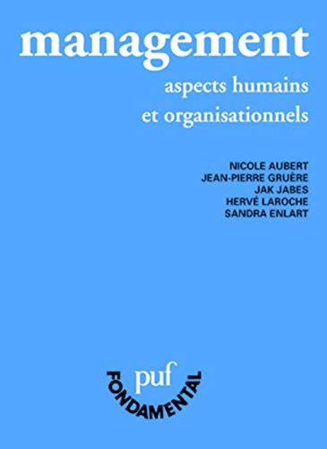 Imagen de archivo de Management : Aspects humains et organisationnels a la venta por medimops