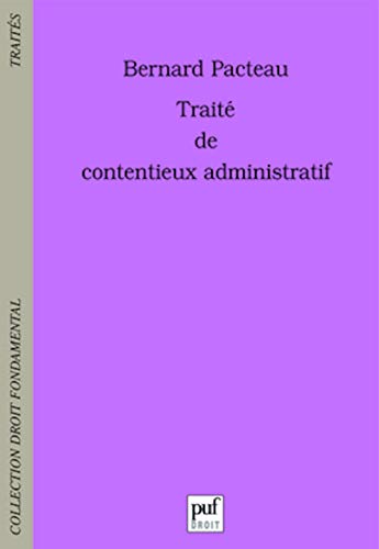 Stock image for Trait de contentieux administratif for sale by WorldofBooks