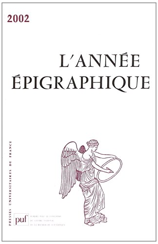 9782130553663: L'Anne pigraphique 2002