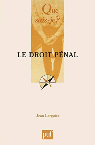 Stock image for Le droit pnal for sale by Ammareal