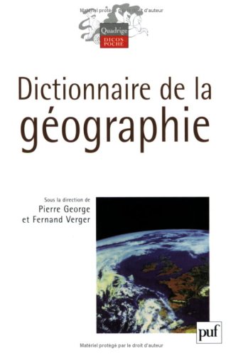 Stock image for Dictionnaire de la gographie for sale by Ammareal