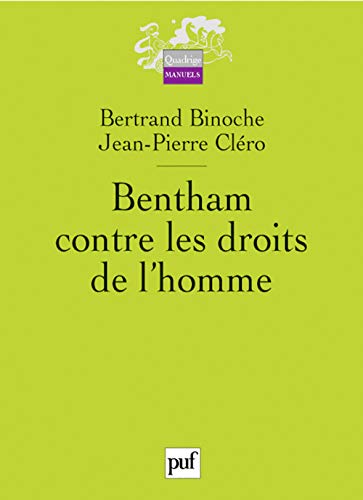 Stock image for Bentham contre les droits de l'homme for sale by Gallix