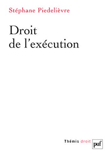 Stock image for Droit de l'excution for sale by Librairie Th  la page