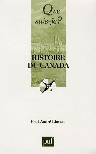 Beispielbild fr Histoire du Canada zum Verkauf von Better World Books
