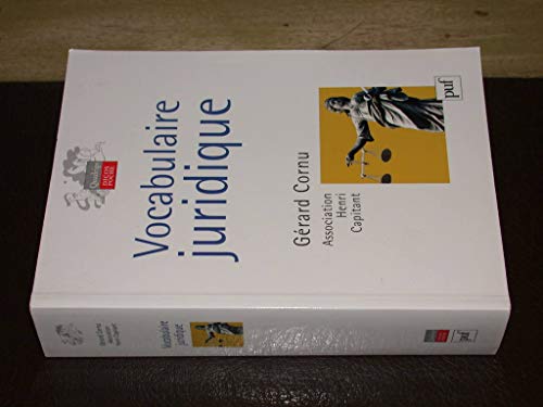 Beispielbild fr Vocabulaire juridique zum Verkauf von medimops