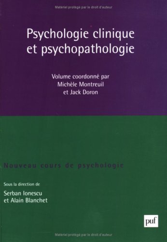 Beispielbild fr psychologie clinique et psychopathologique: NOUVEAU COURS DE PSYCHOLOGIE zum Verkauf von HPB-Red