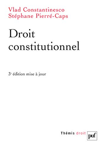 Beispielbild fr Droit constitutionnel zum Verkauf von Ammareal