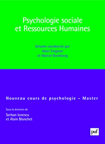 Stock image for Psychologie sociale et ressources humaines for sale by medimops