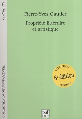 Beispielbild fr Proprit littraire et artistique zum Verkauf von medimops