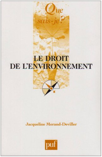 Stock image for Le droit de l'environnement for sale by medimops