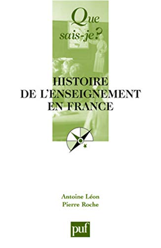 Beispielbild fr Histoire de l'enseignement en France zum Verkauf von Ammareal