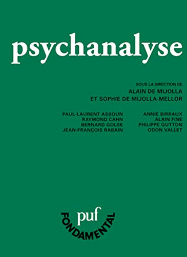 Imagen de archivo de Psychanalyse a la venta por Revaluation Books
